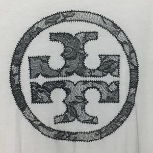 Tory Burch Lace Logo Tee